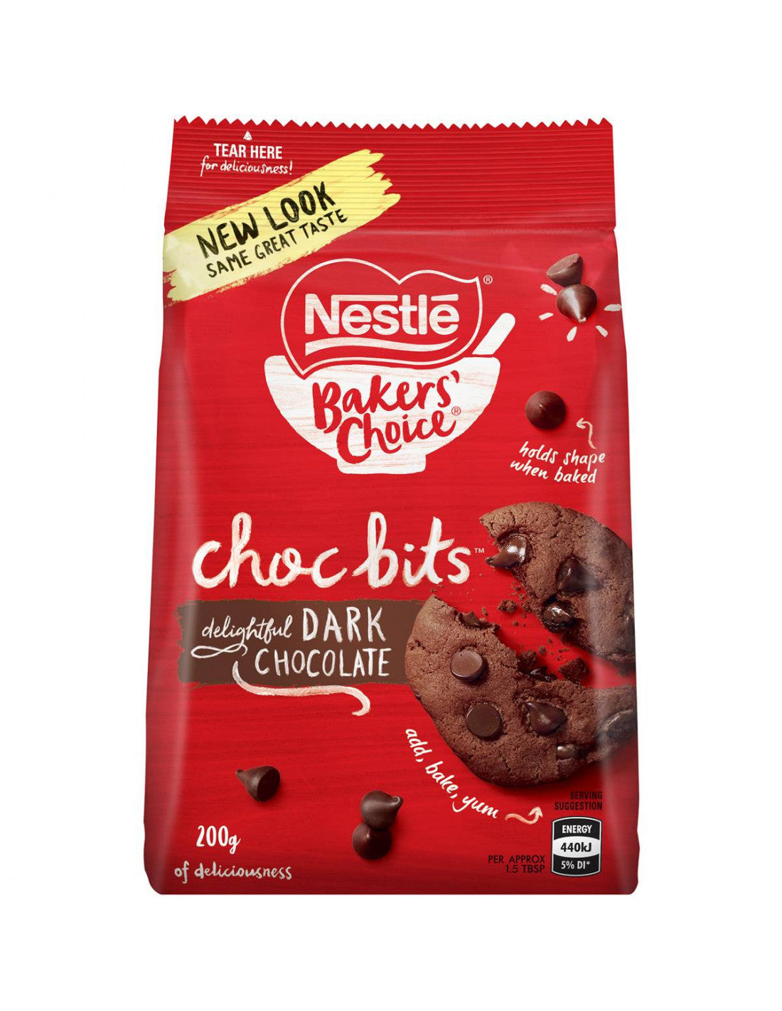 Nestle Chocolate Bits Dark 200g