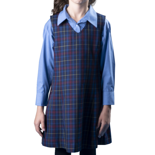 Pinafore Tartan Junior Size 5