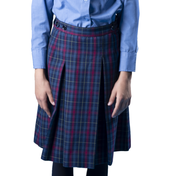 Pleated Skirt Tartan Junior Size 10