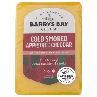 Barrys Bay Coldsmoked Appletree Cheddar 110g