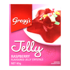 Greggs Jelly Raspberry 85g