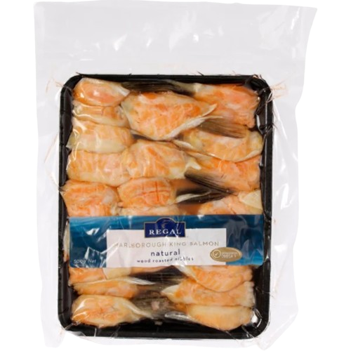 Regal Hot Smoked Salmon Nibbles 500g - Natural