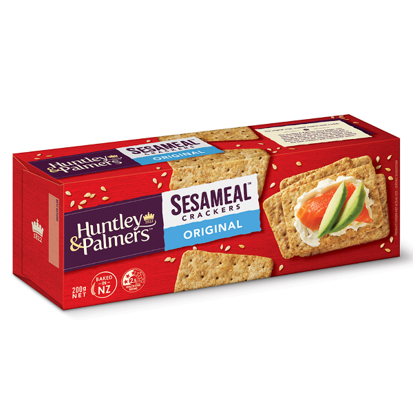 Huntley & Palmer Sesameal Original Crackers 200g