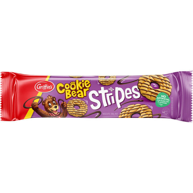 Griffins Cookie Bear Stripes Biscuits 200g