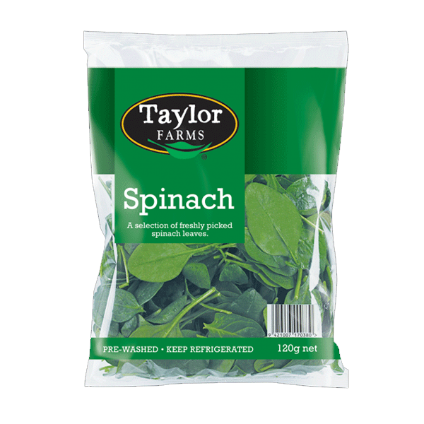 Taylor Farms Baby Spinach 120g