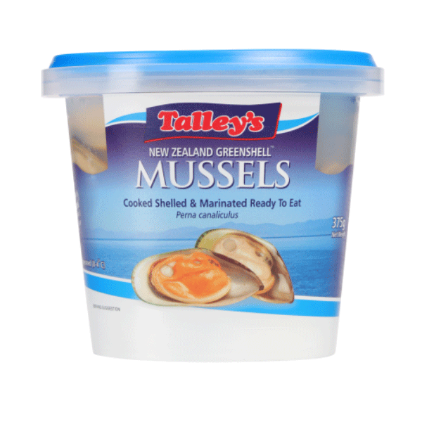 Talley's Mussels Marinated Plain 375g
